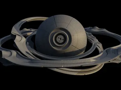 Attraction Ship  3D model