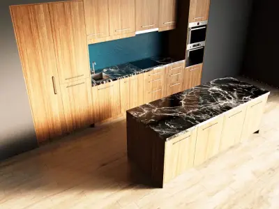 103-Kitchen7 texture 9 3D model