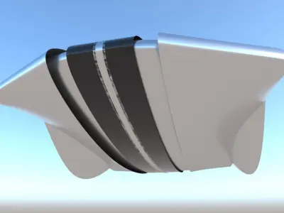 Spaceship Racer 3D  3D model