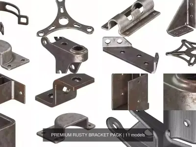 PREMIUM RUSTY BRACKET PACK