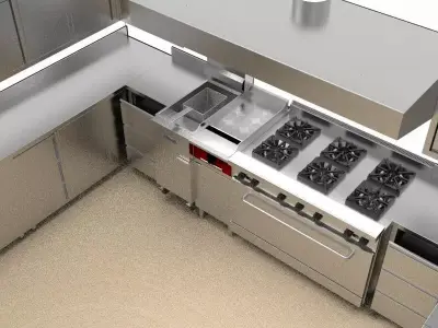 KITCHEN 59 3D model