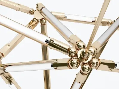 Shy Pendant Light 3D model