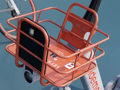 Mobike electric bicycle 3D model