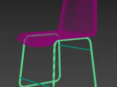 Seat Model - Andrea Blasco Architect Free low-poly 3D model