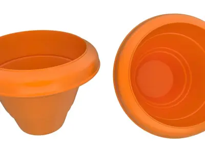  Flower Pot 3D model