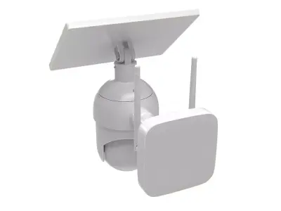 Security Camera 06 PBR Low-poly 3D model