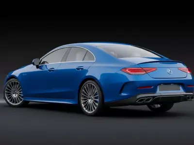 Benz CLS AMG 2022 3D model