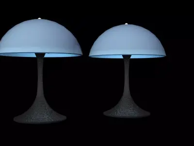 table lamp 3D model 36