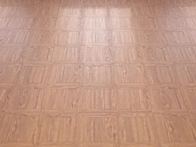 Parquet - Laminate - Wooden floor 2 in 1 Low-poly 3D model 25