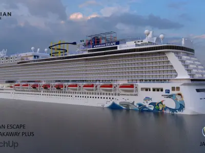 NORWEGIAN ESCAPE 3D model