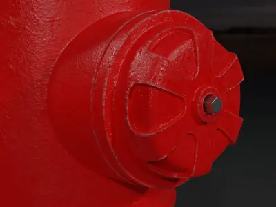 fire hydrant 3D model