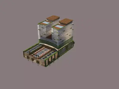 New York City Exterior Building 3D model