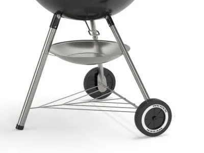 Weber 741001 Original Kettle 22-Inch Charcoal Grill 3D model