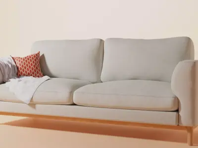 Guide 82inch minimalistic Sofa BlueDot 3D model