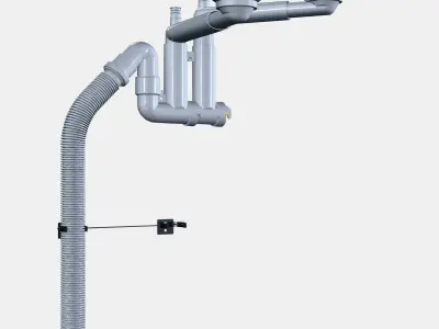 LILLVIKEN Water trap-strainer 2 bowls Low-poly 3D model