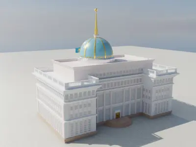 Ak Orda Presidential Palace 3D model
