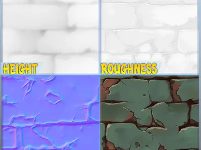 Stylized Wall Seamless Texture Texture 112