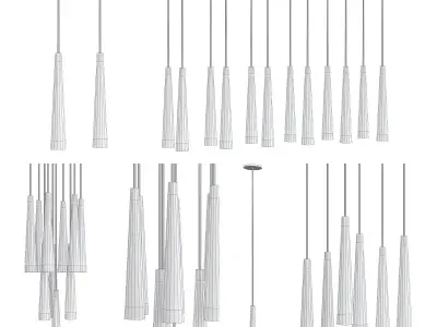 APOLLINAIRE CHANDELIER Low-poly 3D model