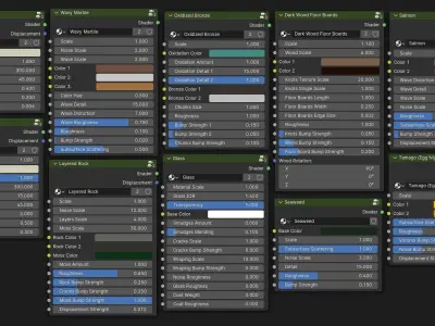 Blender Procedural Material Pack 19 Texture
