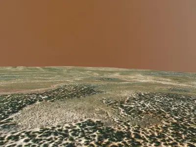 Landscape Terrain Surface Environment PBR 17 Low-poly 3D model