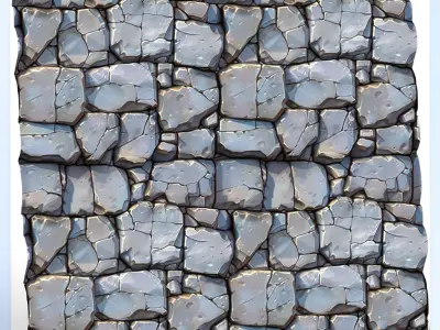 Stylized Wall Seamless Texture Texture 107