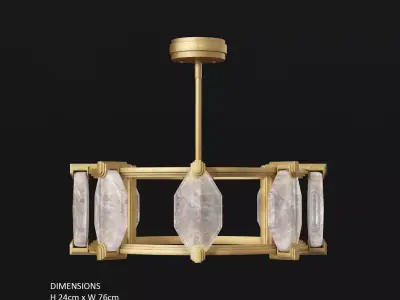 Fine Art Lamps Allison Paladino 872840 3D model