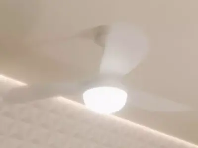 Ceiling Fan 3D Model Blender OBJ FBX STL Multi Format Low-poly 3D model