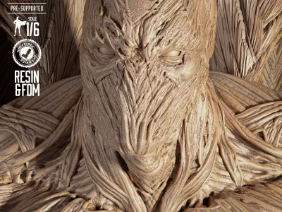 B3DSERK Angel Spawn Sculpture 3D print model