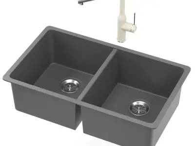 AQUASANITA sink SQA200 3D model