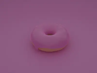 Donuts donut 3D model