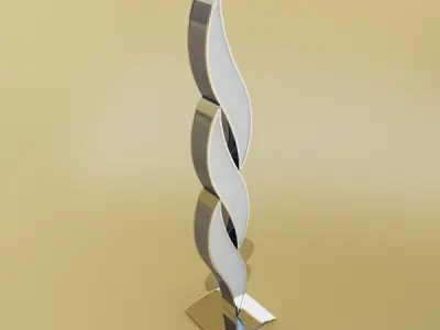 Modern Floor Lamp 02 3D model