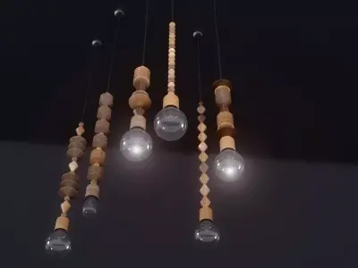 Bright Beads 3D model