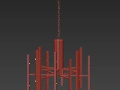 Ecolight chandelier 3D model