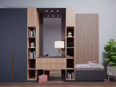 Entrance Hall Cabinet  3D model