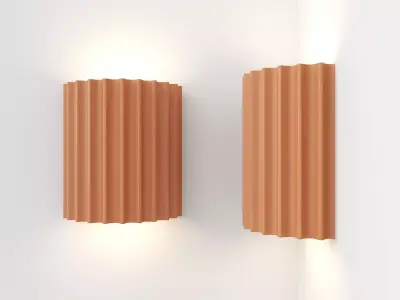 Qartellane Wall Light 3D model