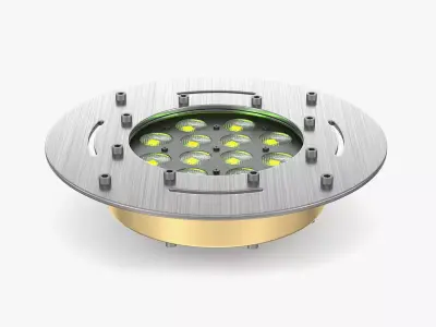 DTS LED Underwater Helios Bronze 12 FC 3D model