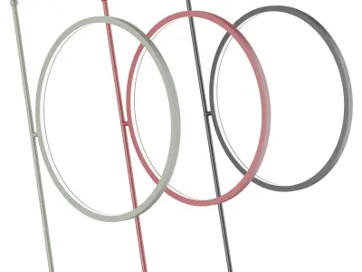 Floor lamp MoonLight 3D model