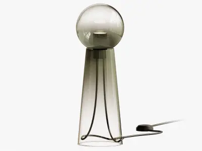 Table and floor lamp Gigi Table Sage 3D model