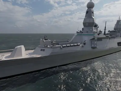 MULTI ROLE DESTROYER 3D model