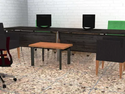Office Design 3D model