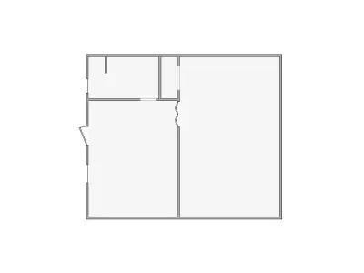 Simple Interior Sketch - 1501-2000 SF - Xactimate - Matterport 3D model