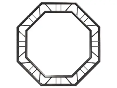Octagon Truss Modular Stage Structure 3D model