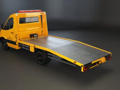  Mercedes Sprinter Car Transporter Flatbed Tow Truck 