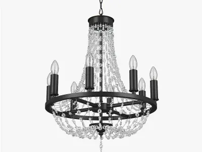 744088 Castello Lightstar Chandelier 3D model