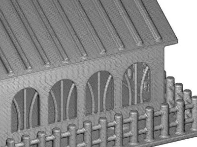 Stylish Elegant Home 3D print model