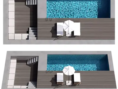 SWIMMING POOL NO113 A 3D model