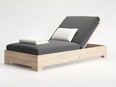 Belvedere Chaise 3D model