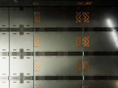 Sci-Fi Panels Kit-Bash Set  3D model
