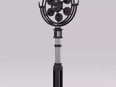 Stage Light Floor Lamp vintage 3D model