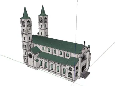 Architecture-Religion-God-Culture-Temple-0110 church 3D model